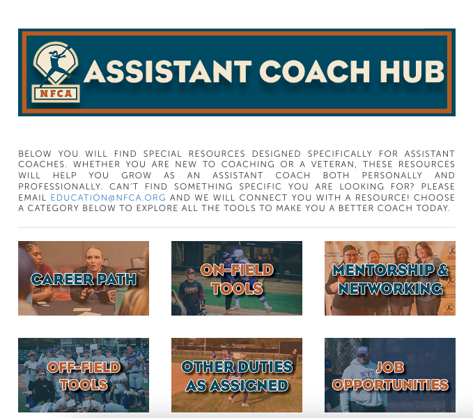 Coaches, do you know about this member benefit that is specifically for assistant coaches? Head to your Coach's Box to check out the all-new Assistant Coach Hub! 💻 🔗 bit.ly/3Ldb62e