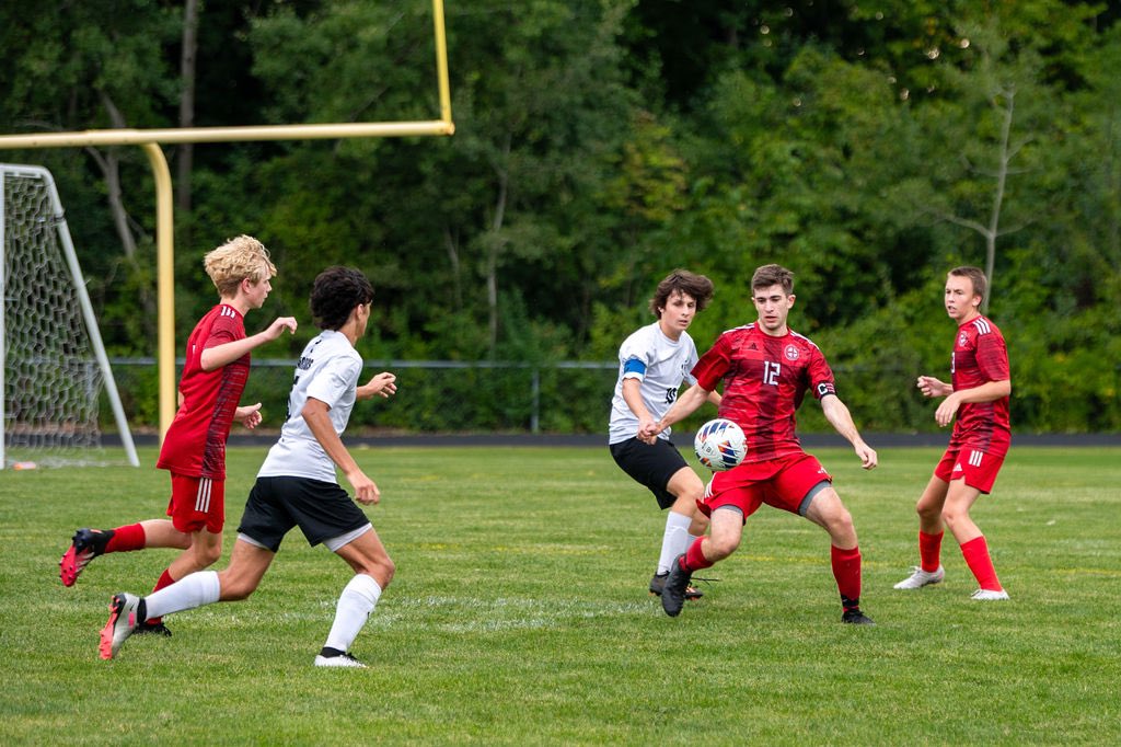 LuthNorthwest's tweet photo. ⚽️🥅As Crusader Soccer looks for their 3rd straight win tonight, here’s a few highlights of last week’s victory over Lutheran Westland. Nice job, boys‼️🙌⁣
 ⁣
📸:Chelsea Grobelny⁣
 ⁣
#GoCrusaders🛡 https://t.co/srrqckMevm