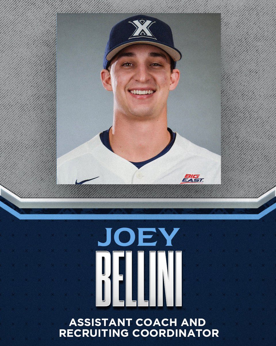 XavierBASE's tweet photo. We’re excited to announce promotions for two members of our coaching staff!

More on Joey and Zak: https://t.co/tfk8fbdx47 https://t.co/Jlr8t9yD16