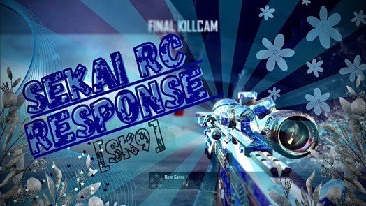 My RC Response for <a href="/SekaiGGs/">Sekai</a> youtu.be/jsl6ikoPMdo