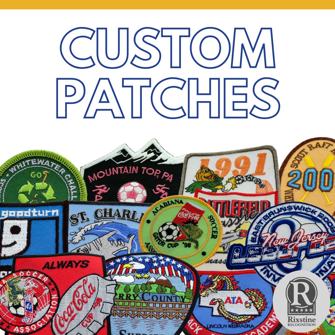 Elevate your style with personalized flair! 💥🧵 Explore the world of custom patches and add a unique touch to your look. Get creative and make your mark. 🌟 #CustomPatches #PersonalizedStyle #UniqueExpressions #rixstine #rixstinerecognized