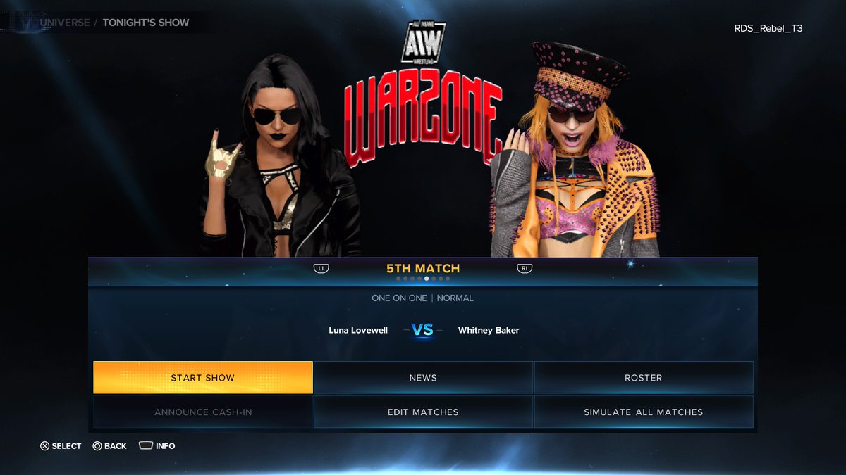 RDS_Rebel_'s tweet photo. #PS5Share, #WWE2K23 https://t.co/xQYmbe22hn