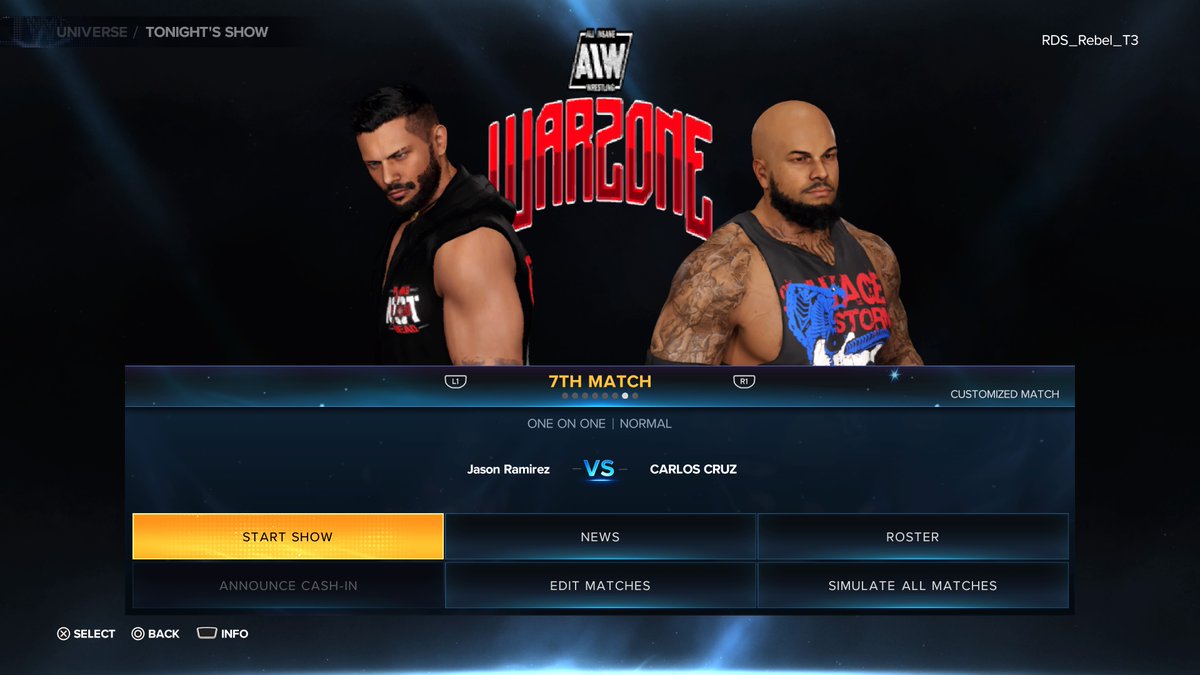 RDS_Rebel_'s tweet photo. #PS5Share, #WWE2K23 https://t.co/xQYmbe22hn