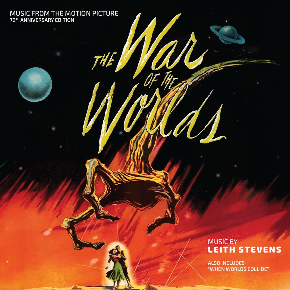 LaLaLandRecords's tweet photo. Available now at https://t.co/M4LZNDcnAp - #WarOfTheWorlds 70th Anniv / #WhenWorldsCollide Remastered & Expanded Limited Edition CD #soundtrack by #LeithStevens !!! #SciFi https://t.co/MFZ2J0FDTI