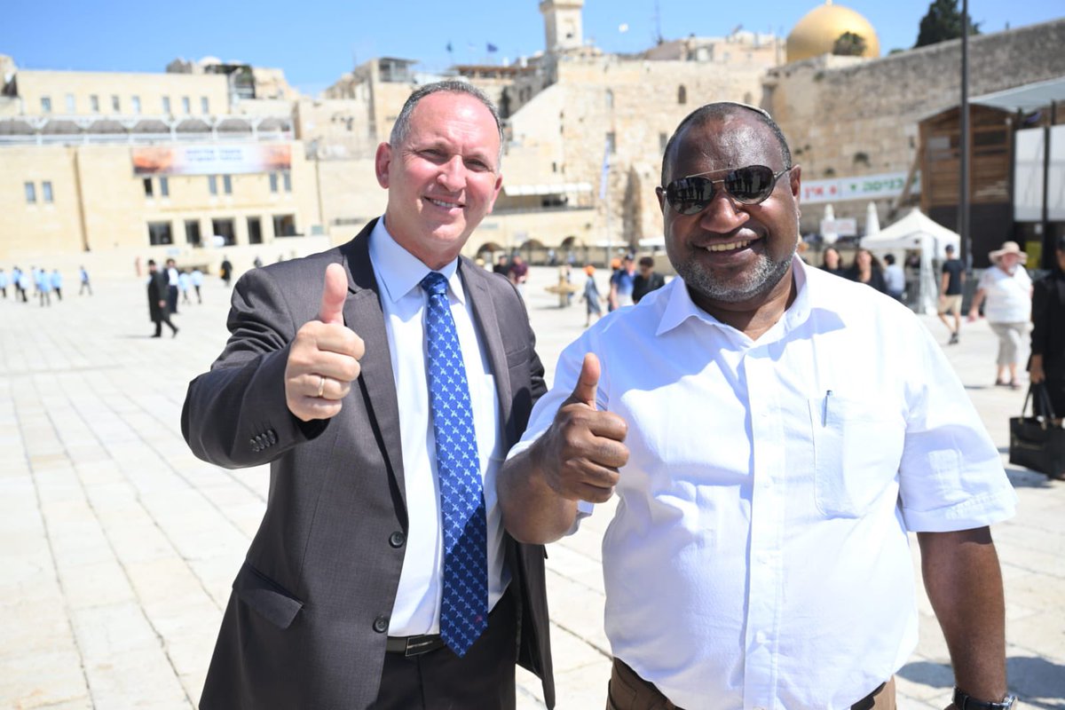 Gil Haskel ๐ฎ๐ฑ (@gilhaskel) on Twitter photo Welcome to the holy land Prime Minister James Marape <a href="/jamesmarapepng/">James Marape</a> of Papua New Guinea ๐ต๐ฌ Welcome to the holy land Prime Minister James Marape <a href="/jamesmarapepng/">James Marape</a> of Papua New Guinea ๐ต๐ฌ