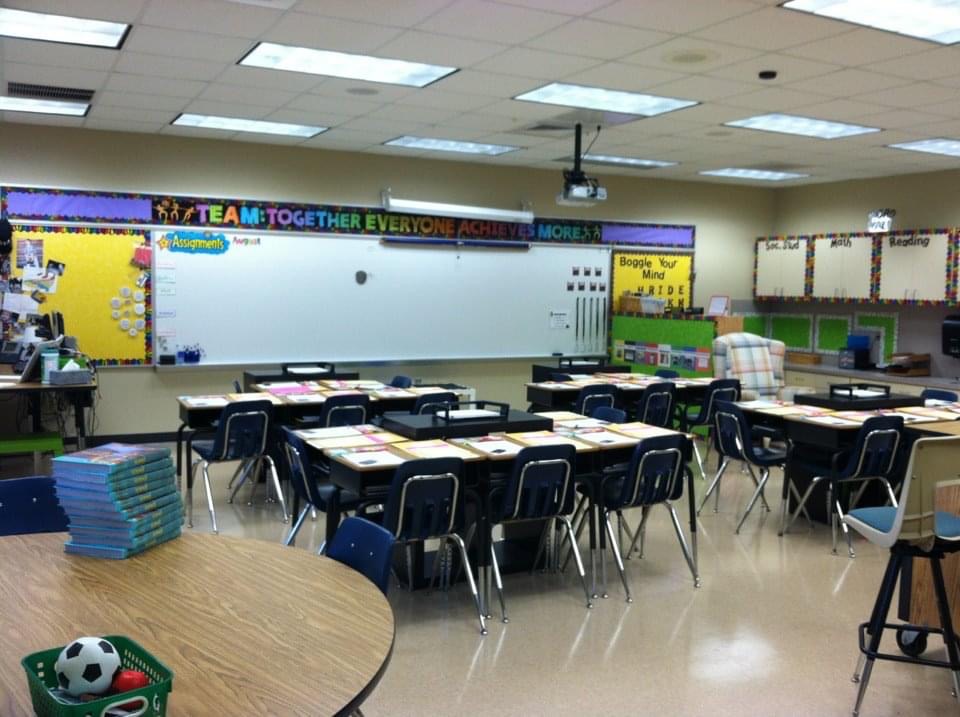 ⚡️Throwback Tuesday! ⚡ This is a picture of one of our very first classrooms....what would you tell your old teacher self today? 🤔 #TeacherTwitter #TeachersOfTwitter #School #TEACHers #Teacher #Teaching #EdTech #interACTIVEclass