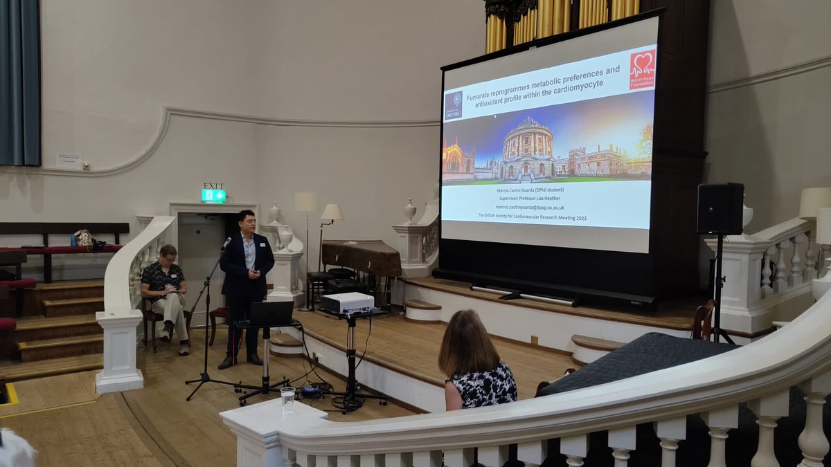 Heatherlab_ox's tweet photo. We had a wonderful two days at the 50th anniversary meeting of the @BSCResearch! So many wonderful talks among which were those by Prof. Lisa Heather and @MarcosCG_95! https://t.co/cUz4ratpuU