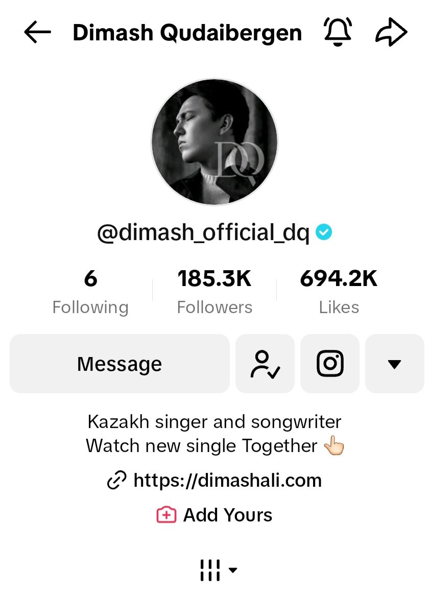 BrendaC82258759's tweet photo. ‼️INSTAGRAM•X•TIKTOK‼️
An Artist that is truly official will always have MANY followers & he or she will follow FEW. This is a true ratio of real vs fake.
#Real vs #Fake
#BewareOfFakeProfiles
REAL ARTIST👇
@dimash_official
#DimashQudaibergen
⬇️Check out the ratios below⬇️ https://t.co/G6MP7L85yd