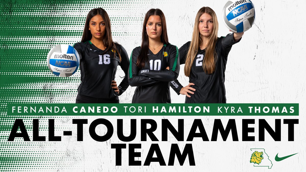 mssuvb's tweet photo. Congrats to our Southern Invite All-Tournament Team members: Fernanda Canedo, Tori Hamilton, and Kyra Thomas! https://t.co/qE38f2Plgm