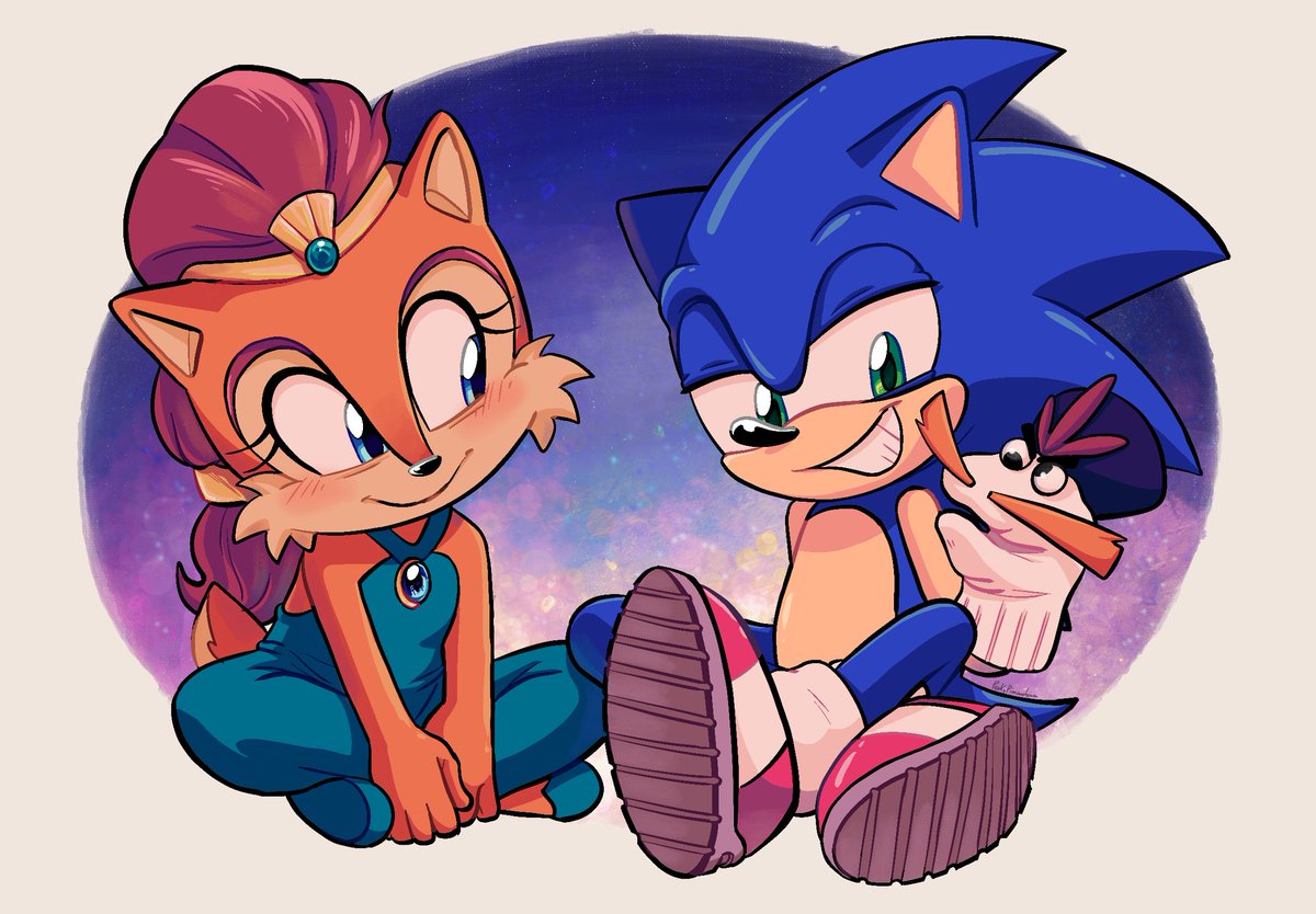 Thank you everyone for participating in this collab!! I loved seeing all the different coloring styles and technics you used! As well as all the creative backgrounds! Y'all are awesome 😎🩷✨
Here's one more take on this drawing for the road 😉
#SonicTheHedgehog #SallyAcorn