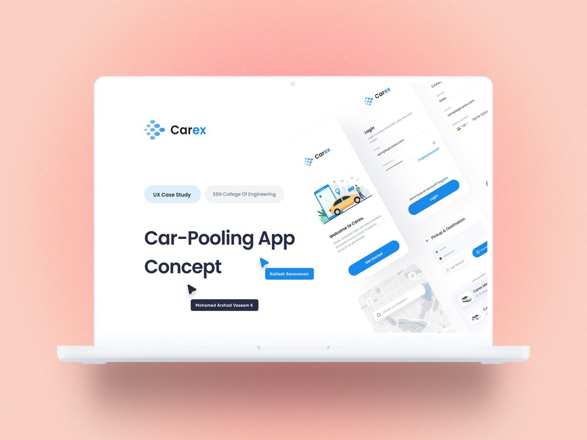 Just made this mock-up for car rental concept landing page using Figma #figma #Webdesign #uidesign