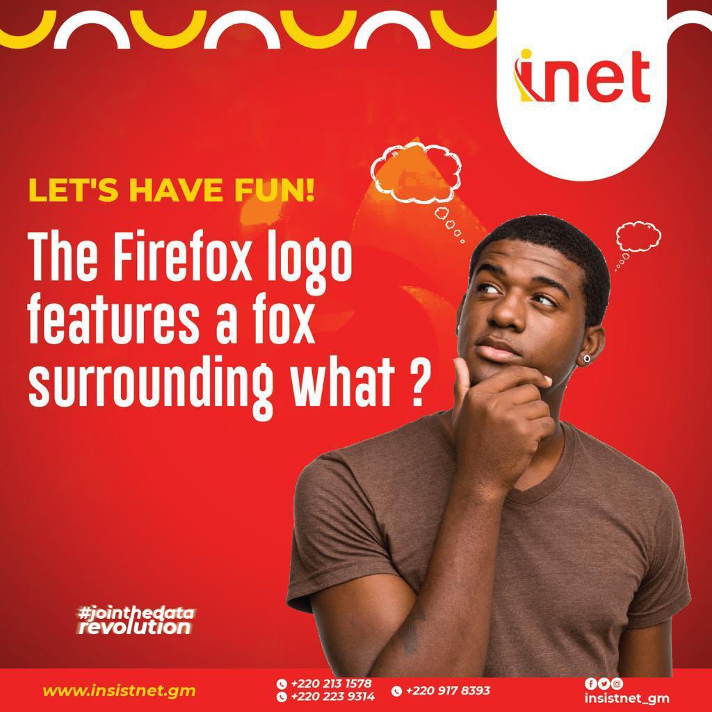 InSISTNet_gm's tweet image. Let’s have some fun!

Tag a friend you think can answer the question on the flyer !

Happy new month &amp;amp; rest of week everyone from Inet !

#inet #Jointhedatarevolution #Inettv #Generalknowledge #jointhefun  #fastinternet #Gambia #Fajara