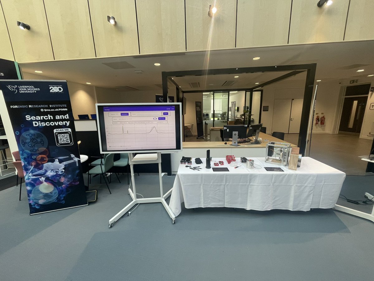 patryk_dr's tweet photo. Sensors demo at Opening of Forensic Research Institute, LJMU #FORRI, #LJMU, #sensors https://t.co/6xLNHjU1z7