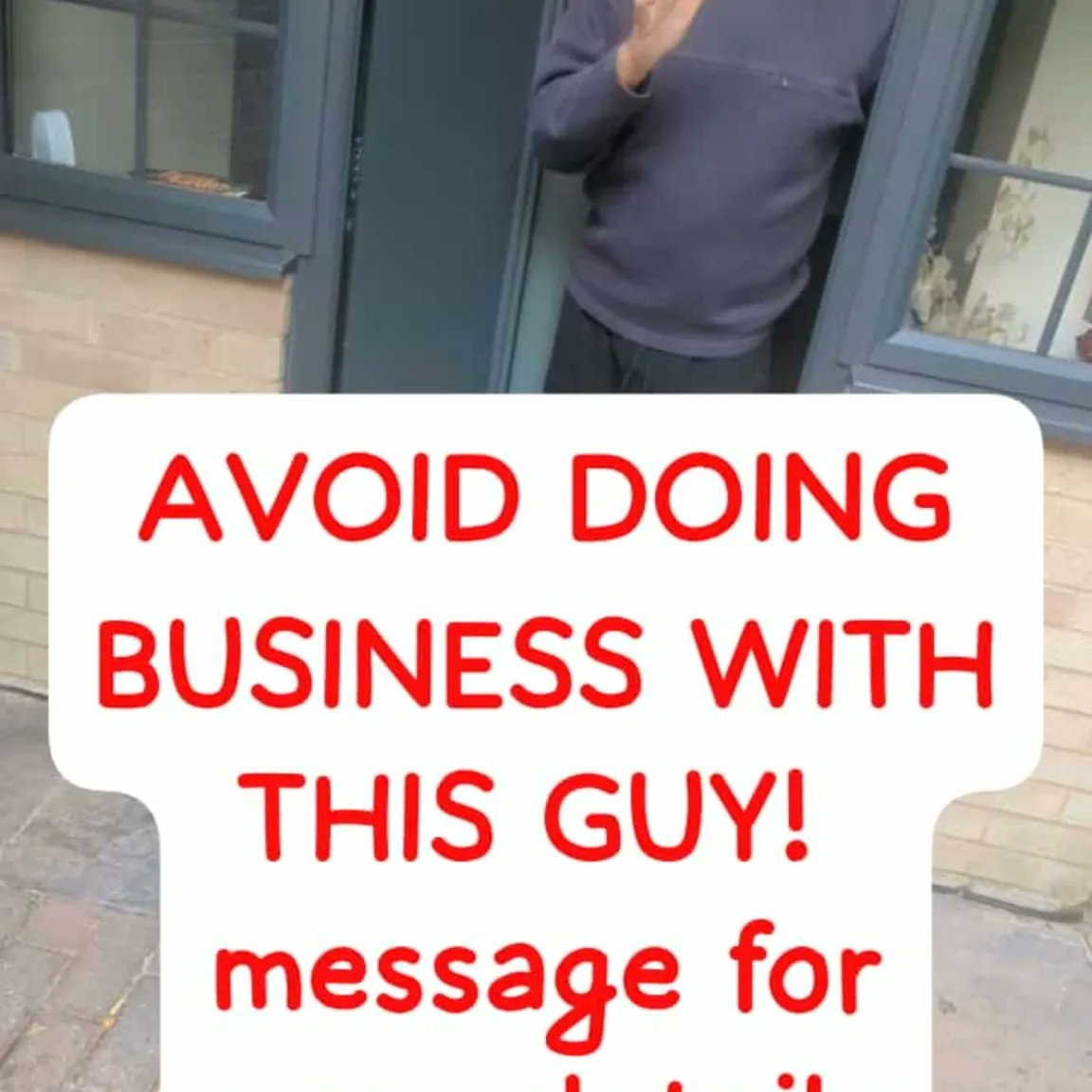 Y1NWC's tweet photo. He thinks he doesn't have to pay once the work has been done. I cleared his gutters now he doesn't want to pay the full amount https://t.co/TW9UFVLBWb