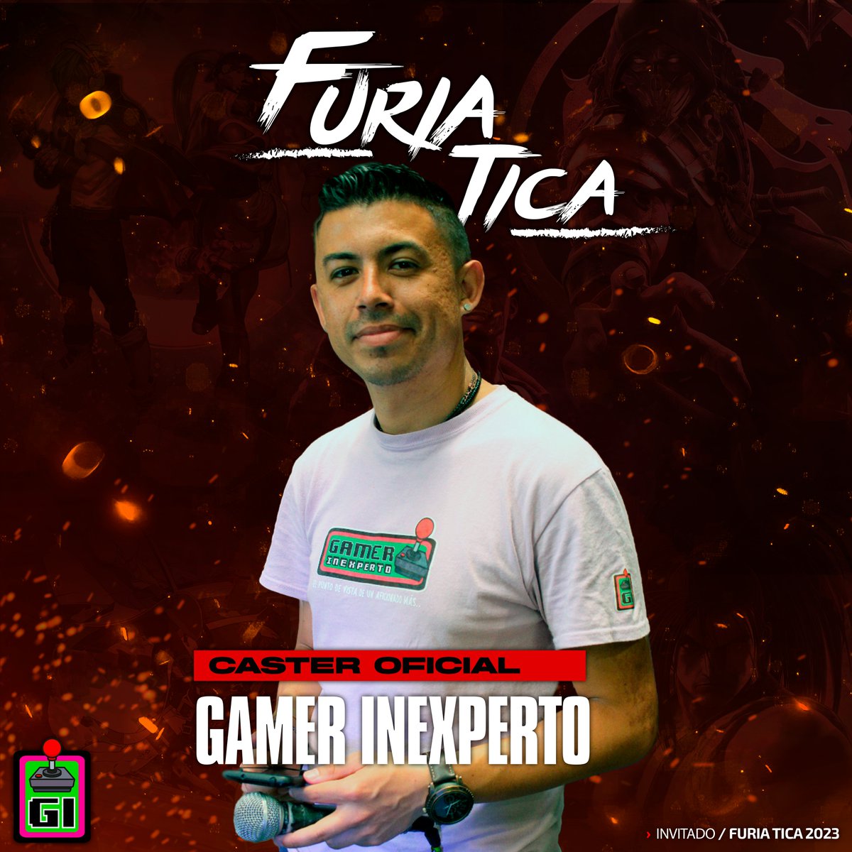 Un invitado muy especial se nos une a la familia de Furia Tica durante este Connecturday! No te pierdas la presencia de nuestro querido Gamer Inexperto durante la transmisión!

#FuriaTica2023 #LATAM #SuperCombo #toxyk #ABAGAMES #Connecturday #LatAmProEvents #Tccr