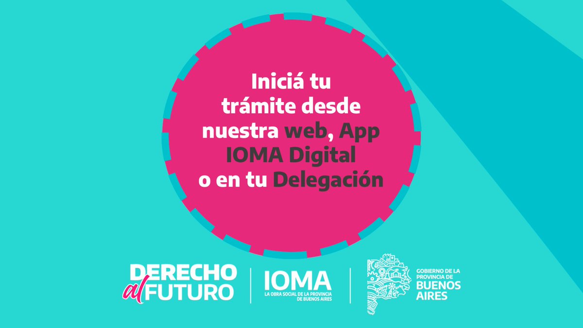 IOMAgba's tweet photo. ¿Conocés el Plan #MEPPES?
Si sos afiliada o afiliado de #IOMA, contás con COBERTURA 100% en medicamentos para el tratamiento de patologías especiales o de alto impacto sobre la salud.
👉 Ingresá a nuestra web y conocé cómo acceder.
https://t.co/miyV3yjpYf https://t.co/9VTy3iEDLn