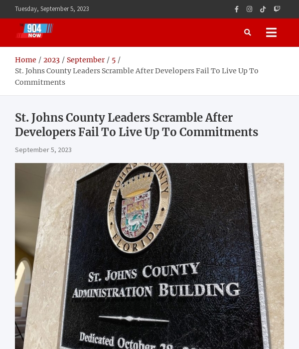 The 904 Now App tweet media