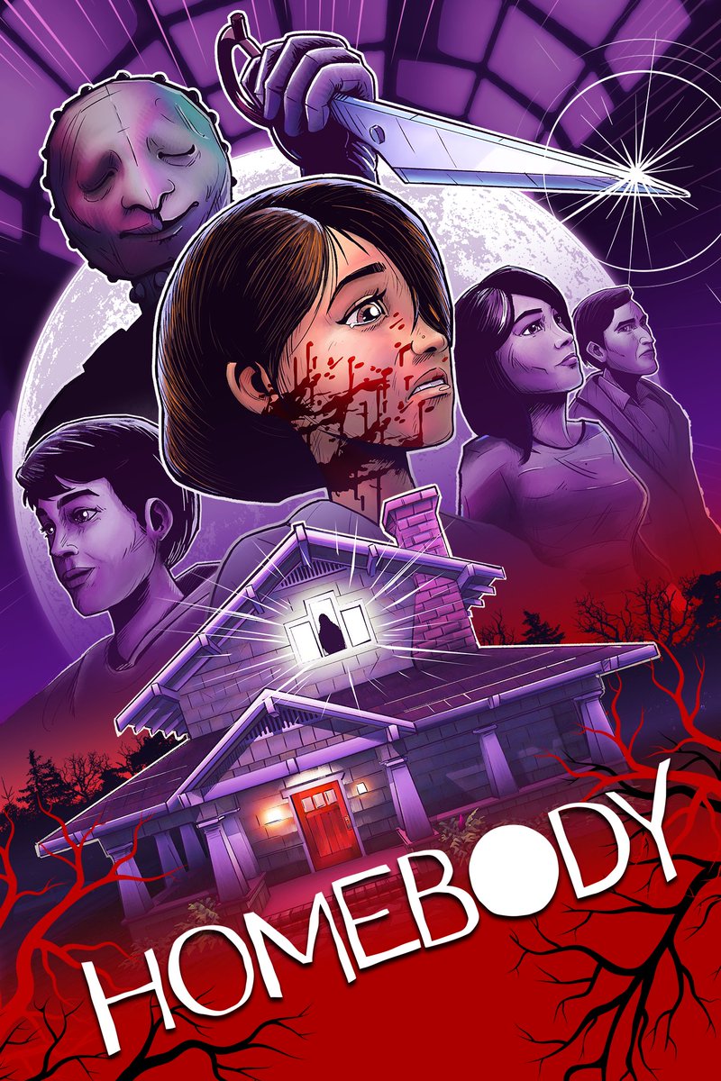 Guess what! We have new art!💥
And we're running a 50% off on both Steam and Nintendo: bit.ly/HomebodyGame #YW. 

Sale ends 9/11 on Steam and 9/18 on Nintendo. 

#indiedev #indiegames #survivalhorror #escaperoom