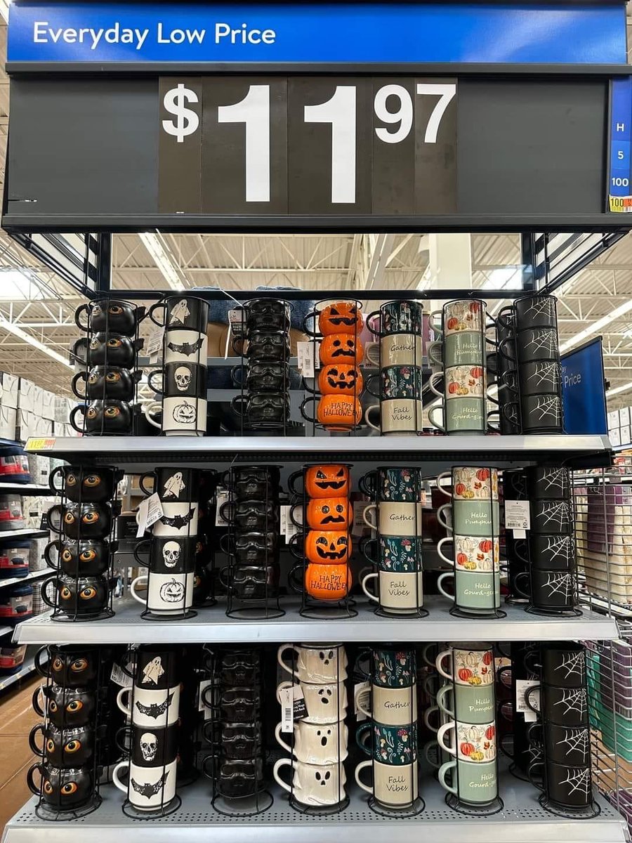 Halloween mug sets at Walmart!