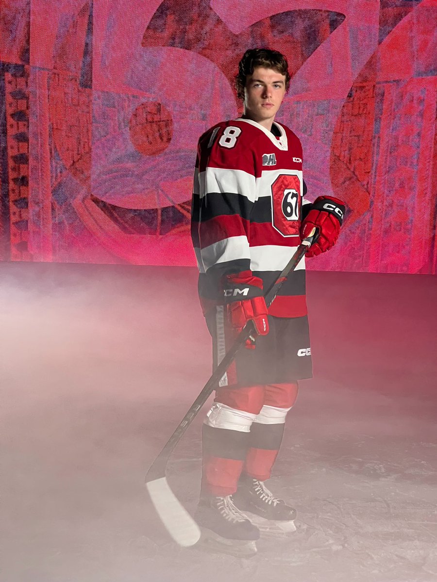 Ottawa67sHockey's tweet photo. Had to give the birthday boy his own photoshoot. 

Happy birthday, @jackdever95_! https://t.co/dkqBQwIiD3