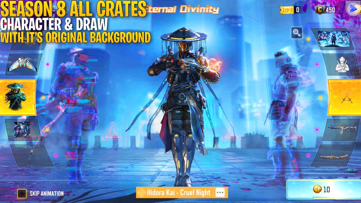 EliteGameLeaker's tweet photo. 🔴 SEASON 8 ALL LUCKY DRAW, CHARACTER ,&amp; CRATES LEAKED! CODM LEAKS S8

▶️ Watch Here: https://t.co/PGuvC5rmfz

#CoDMobile #CODm #Callofdutymobile https://t.co/ZzH5cr9HDk