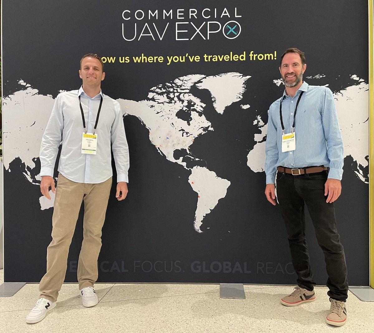 elsight's tweet photo. We are all set for the @ExpoUAV  in #Vegas.

Are you ready to take your BVLOS operations to the next level? We are 🚀 

 @yoav_amitai and @ronnyvat will be happy to discuss how the #Halo can empower your uncrewed missions. 

Don't miss out on this opportunity! 🤝 https://t.co/L3nVcQ6IWC