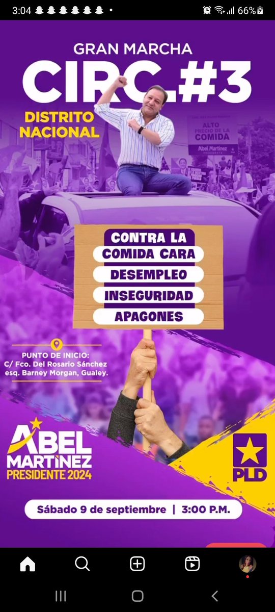 Estamos hartos de el desgobierno de Luis Abinader.
#AbelPresidente 
#AguantenQueFaltaPoco