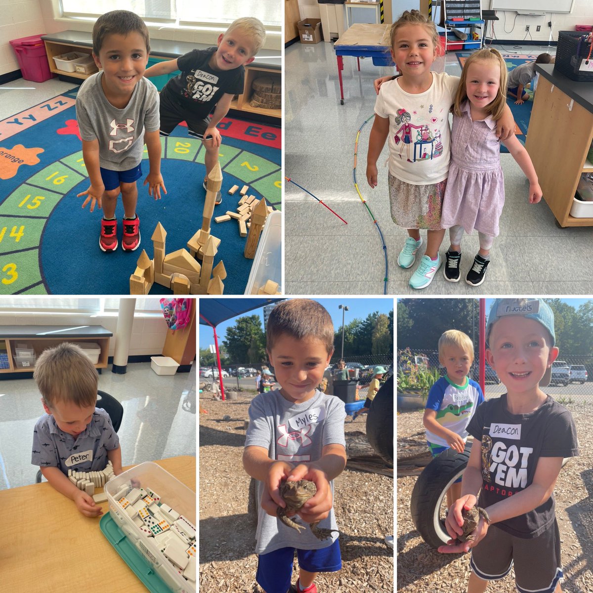 First day fun! <a href="/St_Peter_CES/">St. Peter Trenton</a>