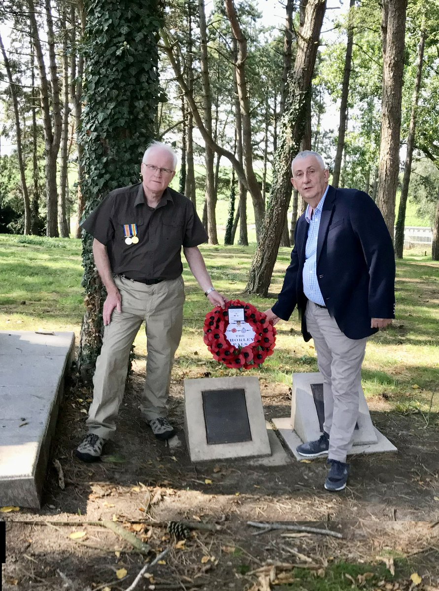 NowtbutaLad's tweet photo. Doesn’t time fly? On the 3rd September 2018 I had the pleasure of taking @LindsayHoyle_MP around the #WW1 Somme battlefield in 🇫🇷 France; we paid our respects and laid a wreath at the @ChorleyPals plaque at Serre. #Chorley @InChorley @ChorleyWW1 https://t.co/FbZML3FqyH