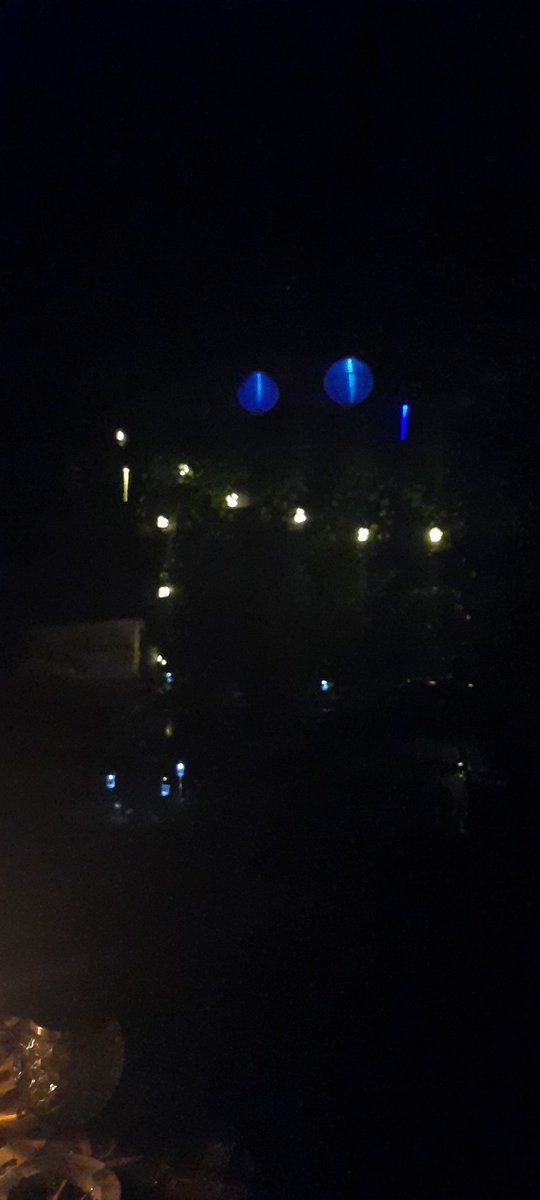 En een paar lampjes erbij gehangen... prachtig!