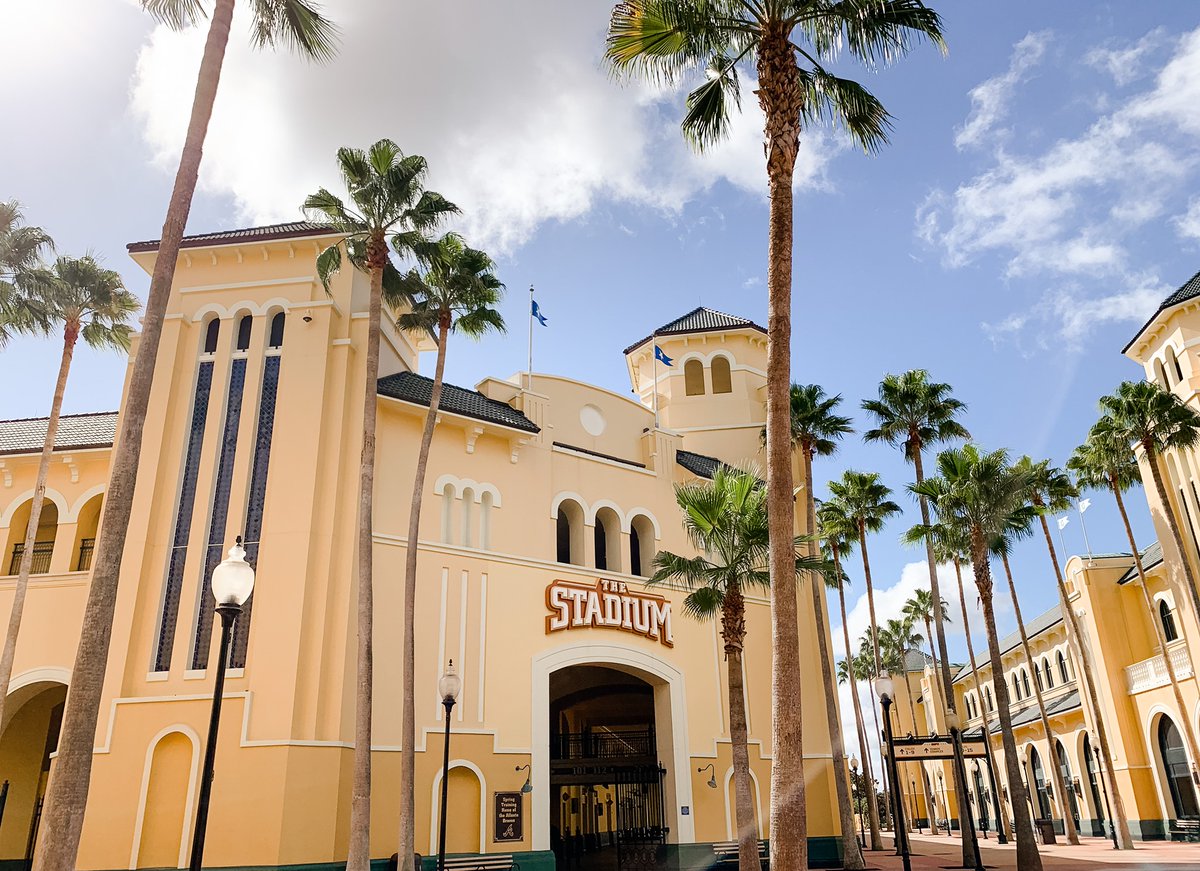 Stadium views. ☀️#ESPNatDisney