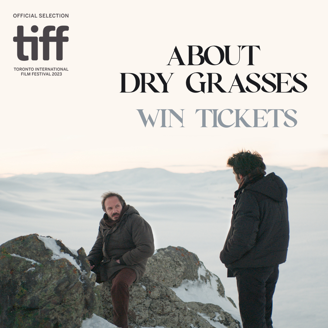 SphereFilmsCA's tweet image. ABOUT DRY GRASSES is playing at #TIFF23 and we are giving one lucky winner a pair of tickets to its premiere on September 13!

To enter: Follow @SphereFilmsCA, like this post, and tag a friend.

Contest ends September 10 at 11:59 PM. Winner will be contacted via DM. Toronto only.