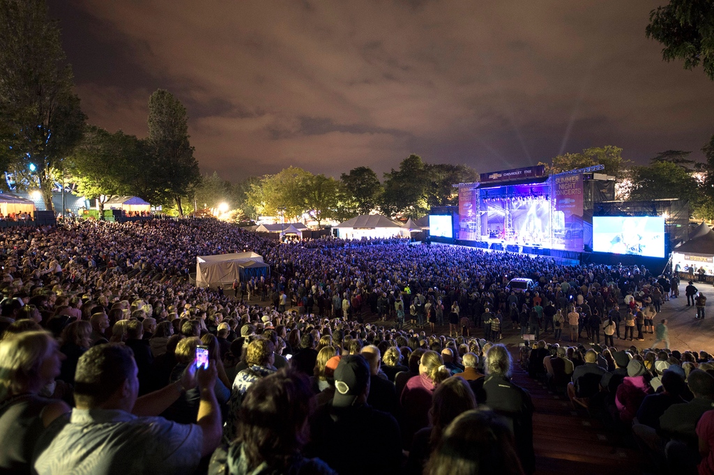 PNE_Playland's tweet photo. Last night we said goodbye to the historic PNE Amphitheatre with our final 2023 Summer Night Concert!

Blue Rodeo took the Chevrolet Stage to close out the PNE Amphitheatre’s incredible 59-year run with an amazing sold out show. Thank you for celebrating the final night with us! https://t.co/CEmzFjl2uk