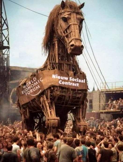 Peterheems's tweet image. Nederland opgepast . Het paard van tooien komt er aan . @PieterOmtzigt  verschuilt zich binnen in het paard . Stem hem weg op 22 november.  Anders gaat Nederland in #codezwart  en roept de wereld NEDERLAND R.I.P. 🖤🖤🖤