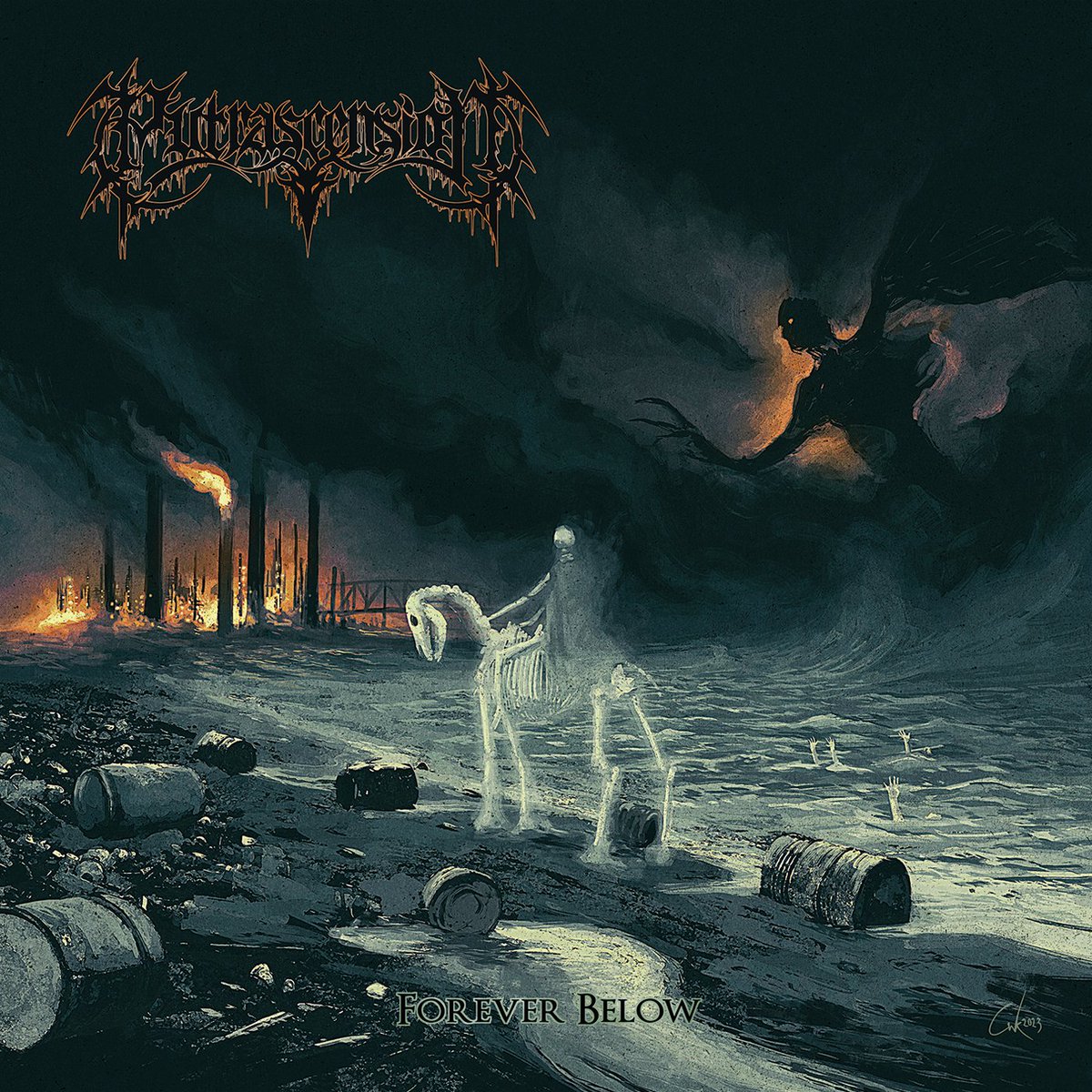 hpgd666's tweet photo. Up for pre-order, coming Oct. 6th!

PUTRASCENSION "Forever Below"

Order @ https://t.co/DFqCWXDG9t

#putrascension #hpgd #blackmetal #Mgla #Shining #Goatwhore #Dissection #AllOutWar #Behemoth #Dawn #Uada #Code #Sargeist #Tombs #HammerFight #Windfaerer @dbmagazine @revdanwilson https://t.co/7fUoz73kco