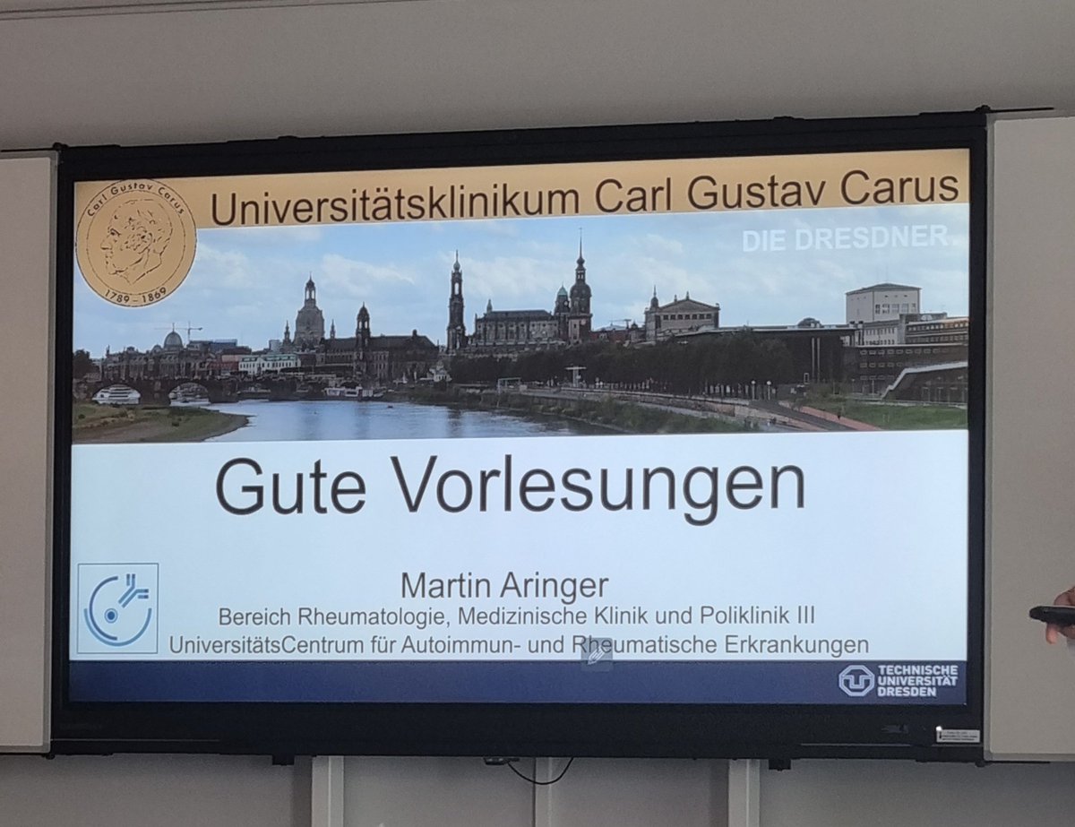 Very insightful, motivating and instructive day at the <a href="/tudresden_de/">TU Dresden</a> and the "Medizindidaktik Workshop". Some slides of science meeting education: