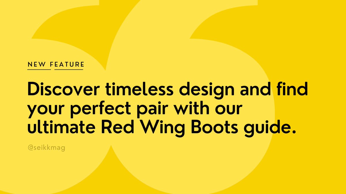 Check out our definitive Red Wing Boots 101 &amp; Sizing Guide! 👢📚 These iconic boots are a game-changer in terms of both durability and style. #RedWingBoots #RedwingGuide #RedwingSizingGuide #Redwingshoes #Redwing 

Follow the link: 

vist.ly/bu2j