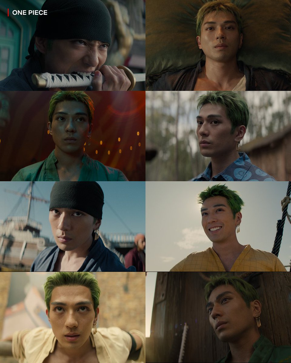 NetflixLAT's tweet photo. Zoro Roronoa siempre ha sido mi crush. 😍 Hoy lo vuelvo a confirmar. ❤️🏴‍☠️ https://t.co/LTv20WrqAt