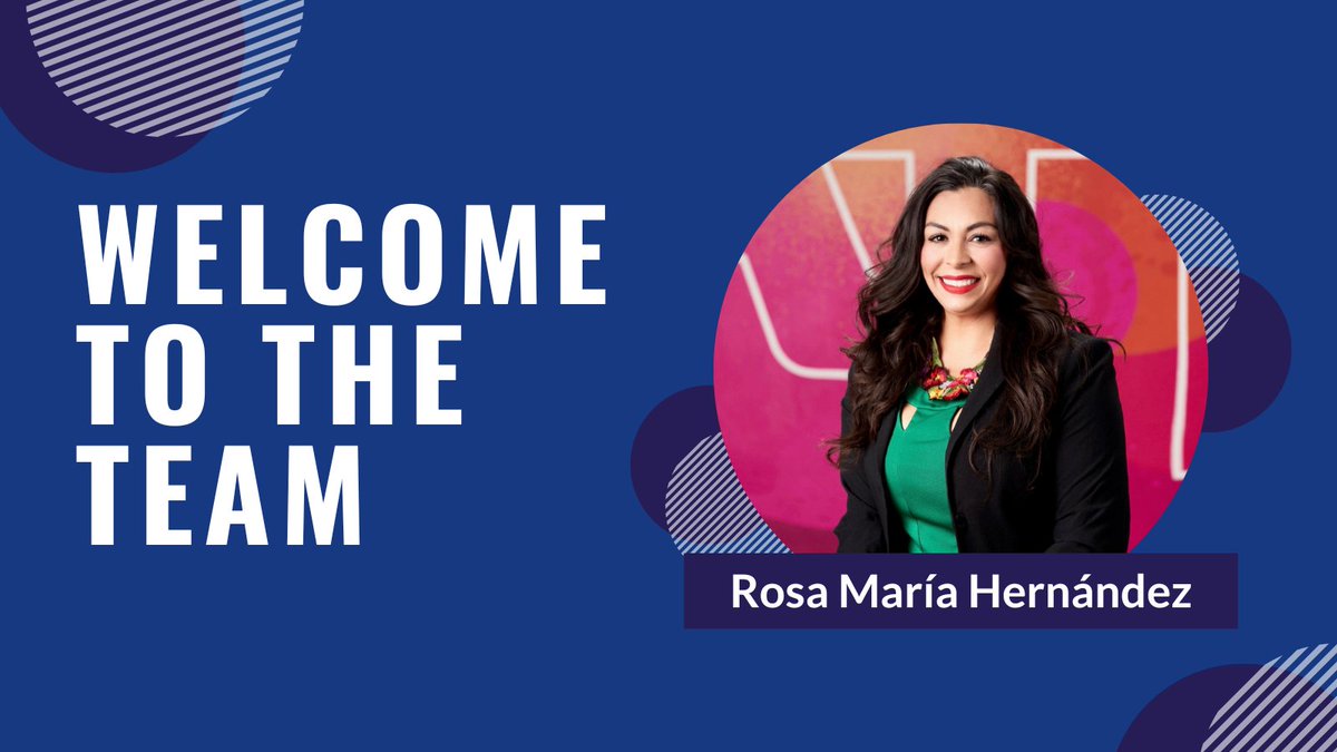 We are proud to announce that <a href="/RosaMariaHCSD/">Rosa Maria Hernandez</a> has joined our team as Vice President of Programs!

Rosa María is an accomplished executive who is committed to promoting diversity, equity, inclusion, and belonging in all aspects of life.  Read more: realitychangers.org/welcome-rosa-m…