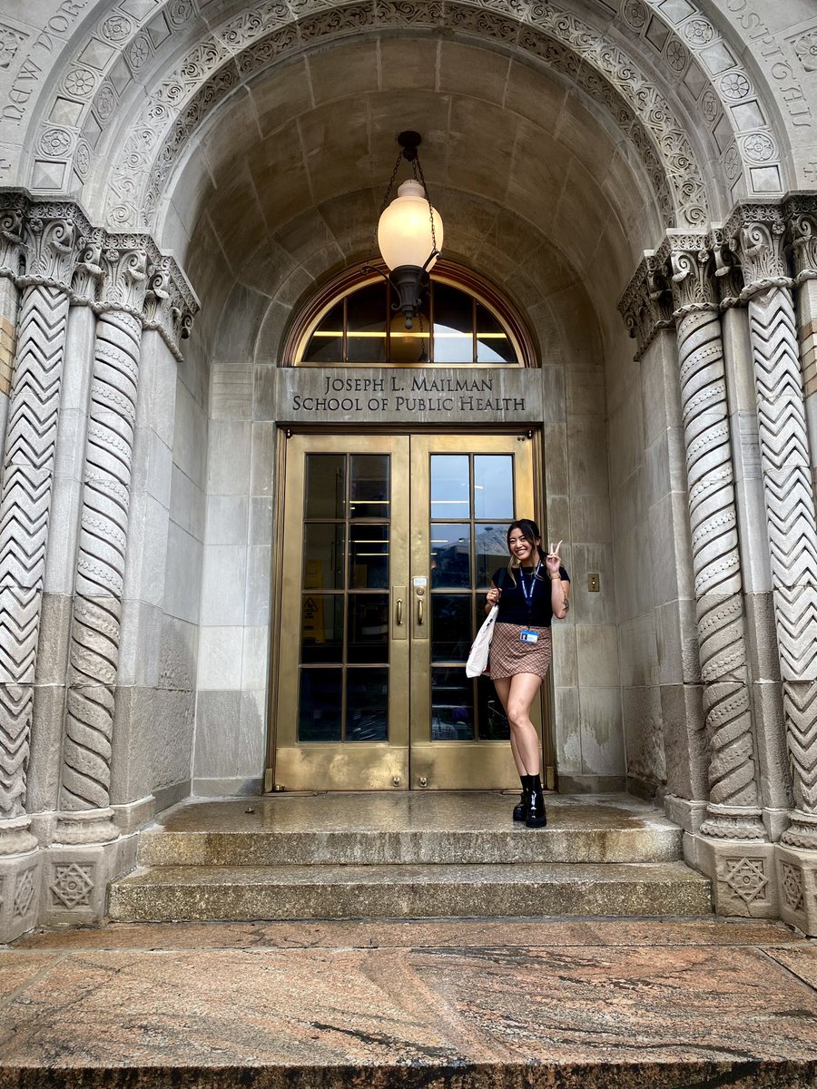 _ClaudiaTang's tweet photo. Just had my first day of Public Health school! @ColumbiaMSPH Grateful for the opportunity to do more of what fills my cup and take a short intermission from med school to follow some of my other passions. 
Cheers to more years of studying &amp; learning! https://t.co/bt6CfYA4YW