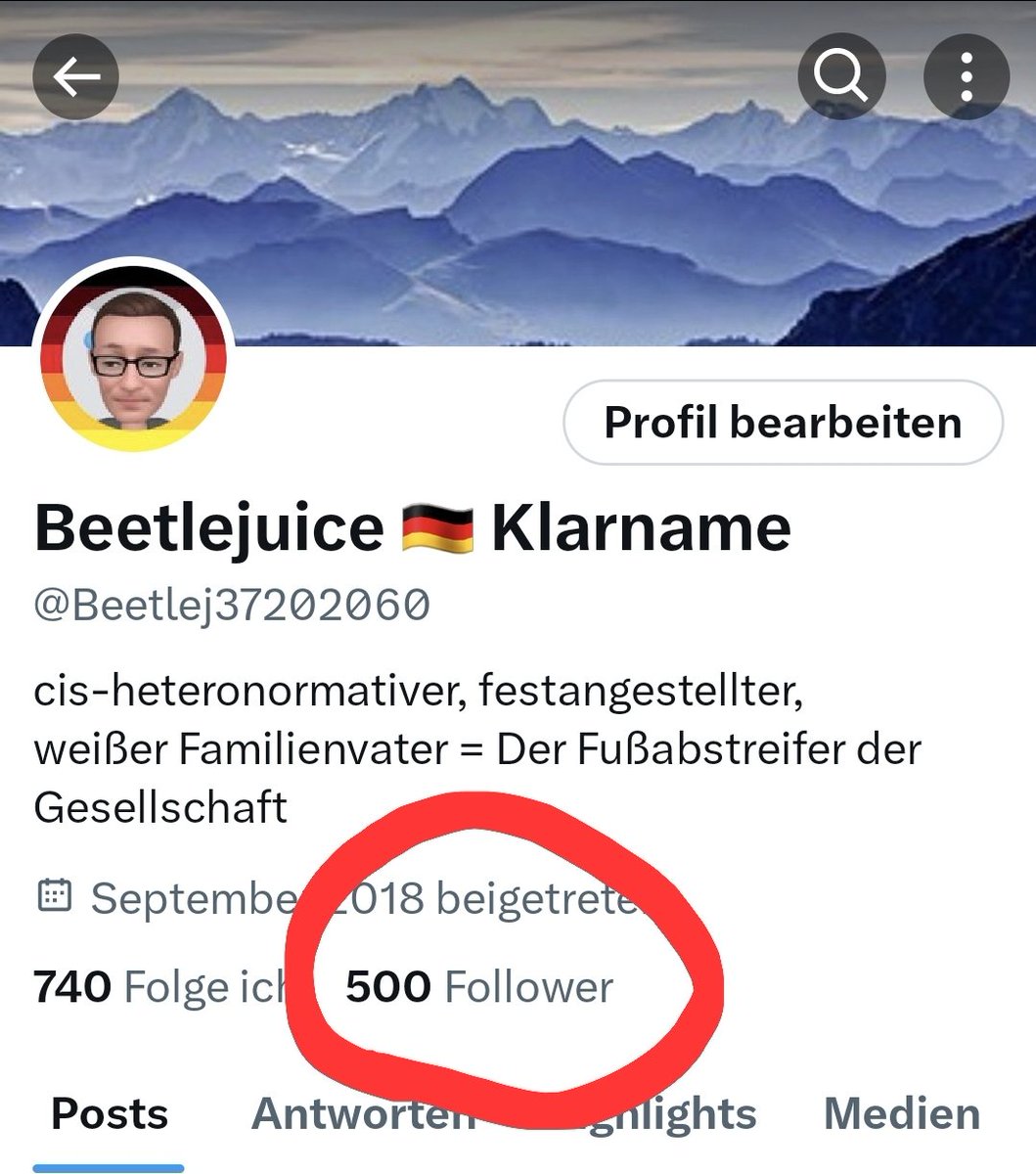 Die ersten 500!!! 
🥳🥳🥳

#Danke 
#Vernetzung 
#wirwerdenmehr
#Zusammenhalt
#Stolzsommer