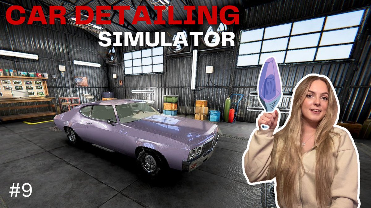 caitbearrr's tweet photo. Car Detailing Sim prt 9 up now!

Make sure to watch, like and subscribe.

Link below:
https://t.co/fMGAe3lg2n

#girlgamer #gamegirl #girlwhogames #simulatorgames #pcgamer #cardetailingsim https://t.co/pWpn4lvKGX