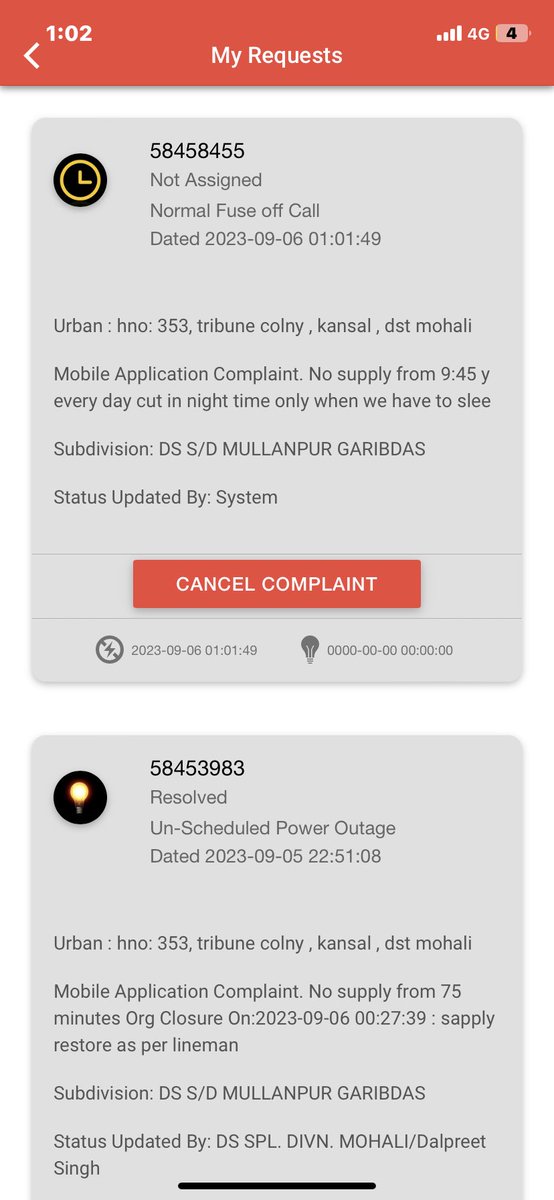 rahulsing2491's tweet photo. @PSPCLPb @BhagwantMann Shame on you PSPCL Y EVERY NIGHT THEIR IS CUT WHEN WE HAVE TO SLEEP ONLY ON THIS TIME PSPCL MAKE NO SUPPLY CUT Y U NOT MAKE NO SUPPLY IN MNG TIME ATLEAT IN NIGHT WE CAN SLEEP WE RAISED COMPLAINT BUT NO RESOLUTION https://t.co/MKmY4CU2R2