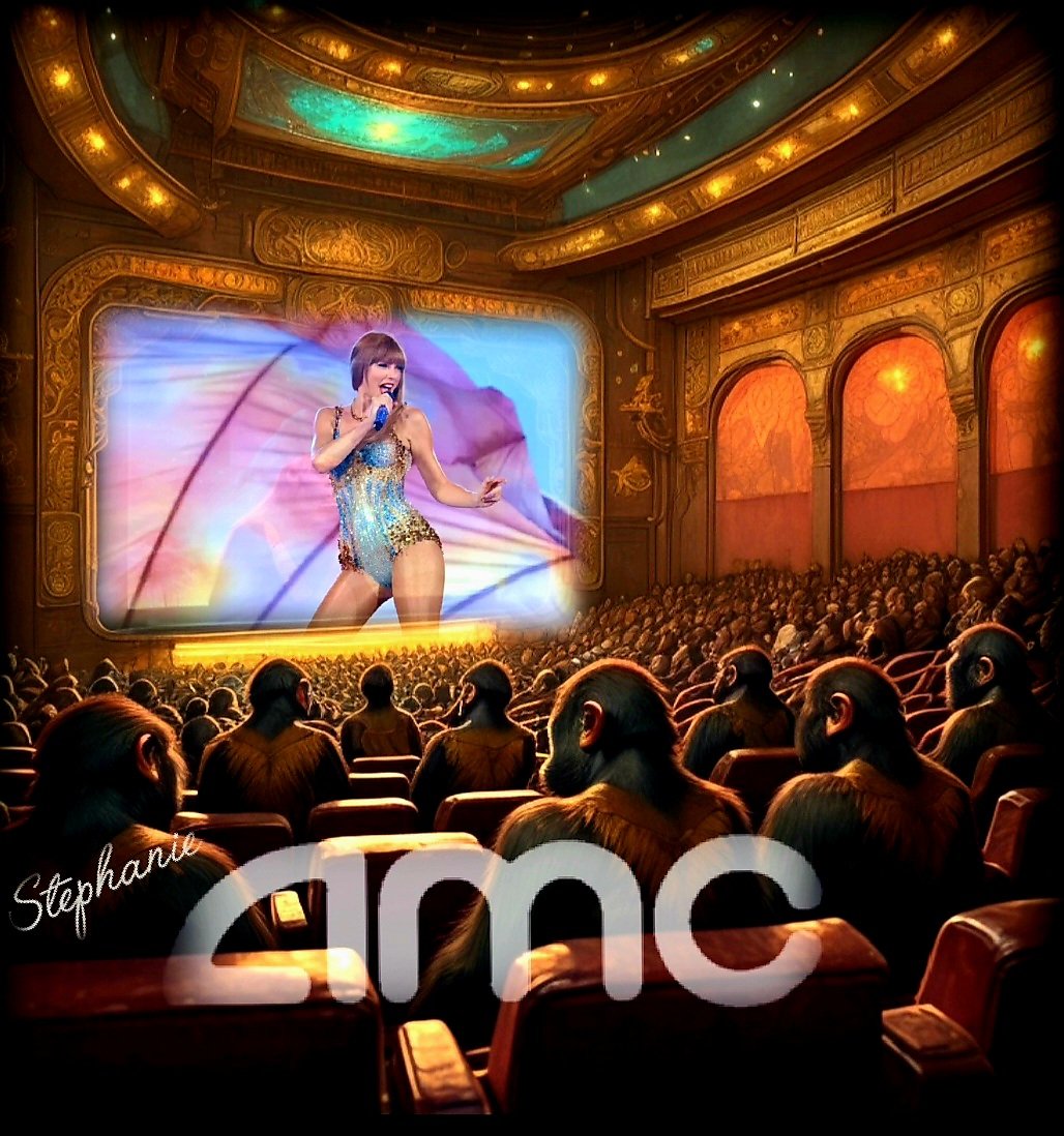 stephmase22's tweet photo. #TaylorSwiftErasTour is a game changer for #AMC not only will it bring in huge revenue but it set's the stage for #AMCTheatres to break into other industries. This is something Shorts didn't see coming. The more we expand the more there thesis for shorting $AMC is crushed. https://t.co/kOUspdTyY4