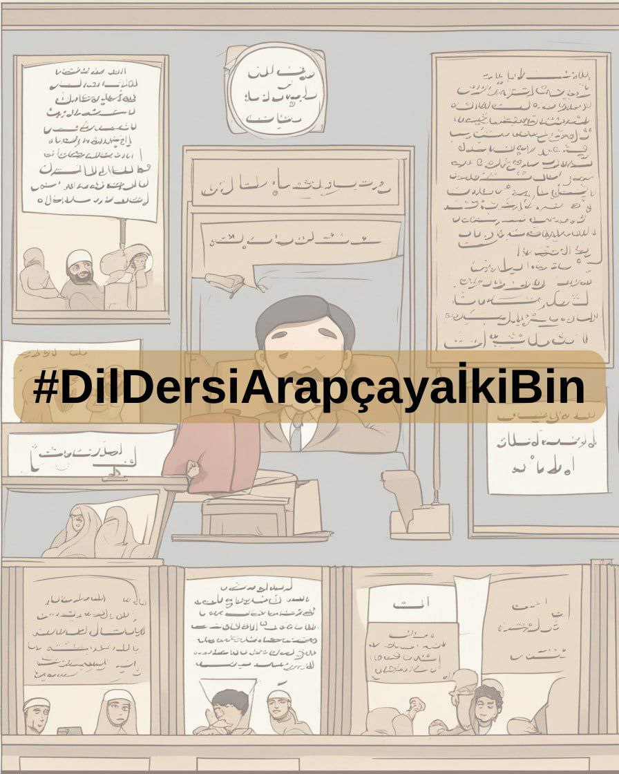 Arapça Öğretmenliği belli alanlardaki bilgileri gerekli mercilerden edinip genç nesillere aktarma sanatıdır. 
Buda 4 yıl Arapça dersleri görüp sonrasında YDS gibi zor bir sınava tabi tutulan Arapça öğretmenlerinin hakkıdır..
<a href="/Yusuf__Tekin/">Yusuf Tekin</a>
<a href="/tcmeb/">Millî Eğitim Bakanlığı</a> 
#DilDersiArapçayaİkiBin