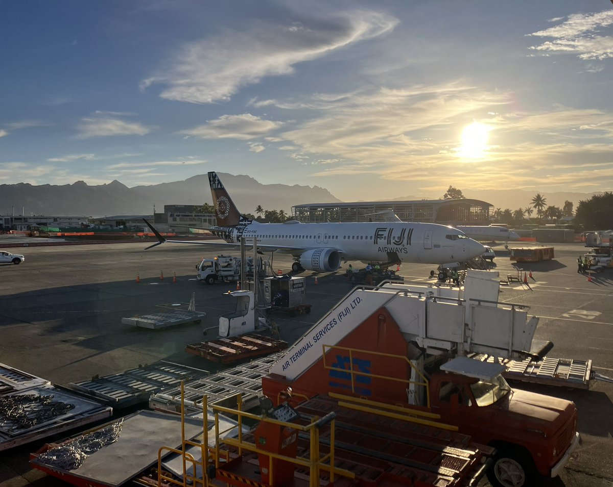 fijirotuma's tweet photo. Beautiful morning start to a wonderful day. @FijiAirways @FijiMet @NadiAirport https://t.co/Jt7vbboc9f
