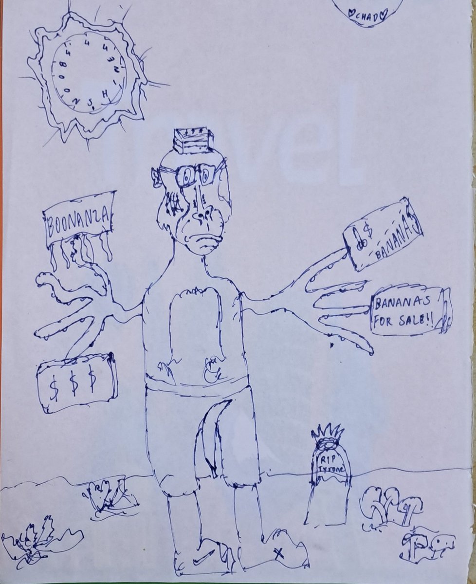 equaforever's tweet image. The hustle don&apos;t stop even on the boony island. 
#Stacker keeps stacking. 

RIP my man @DaRulerMM, sorry to say that your organs were either eaten or sold by other boons on the island. 

PSA: I am not the artist for @PsychedEra, they are professionals. 🔥😂

#HBAR #BoonSurvivor