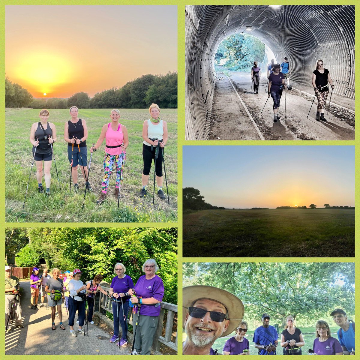 Another gorgeous day for some Nordic Walking! 

And look at that sunset… perfect! 💜

#lovenordicwalking #getoutside #makingwalkingwork 

<a href="/nordicwalkinguk/">Nordic Walking UK</a>