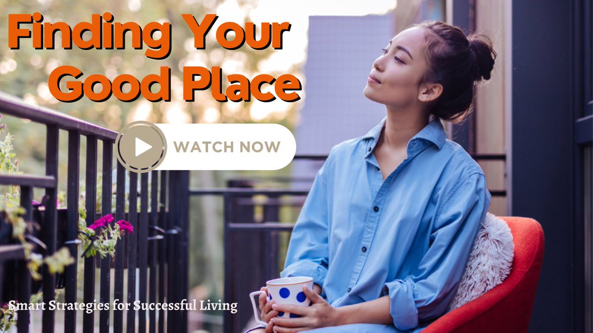 pflanigan1224's tweet photo. Smart Strategies for Successful Living presents our motivational video: “Finding Your Good Place” by Patricia K Flanigan. Watch it now at: https://t.co/q4E5izxBXG
#happy, #success, #motivation, #health, #YouTube, #smartways, #inspirational https://t.co/qFmXULoldT