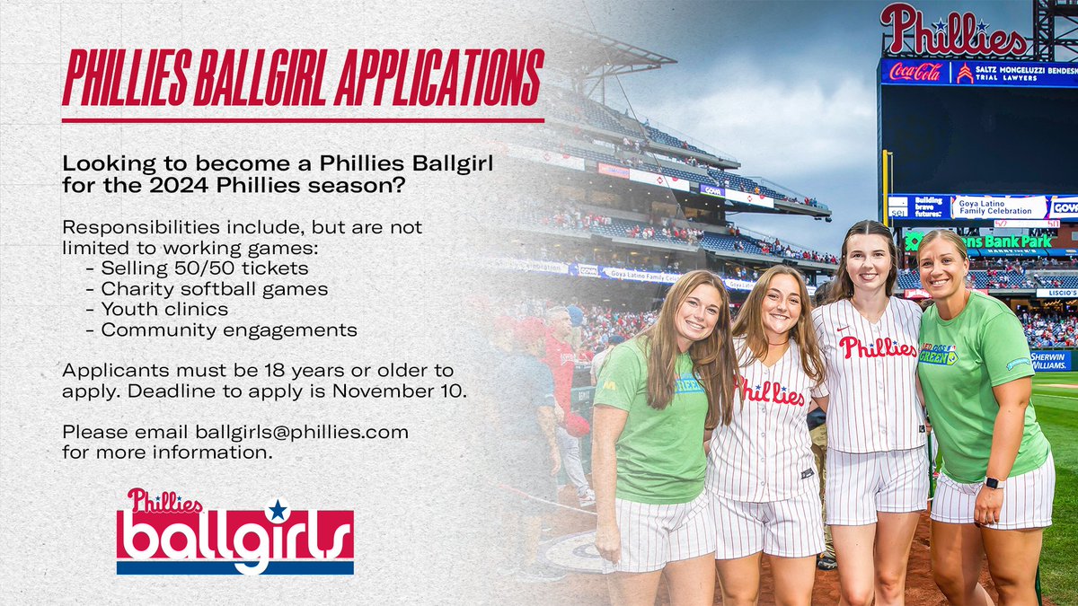 Phillies Ballgirls Profiles